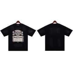 24SS HOLLYWOOD T-Shirt Black Blue Red