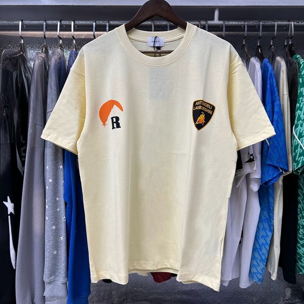 Rhude Sunset T-Shirts (Black Beige White)
