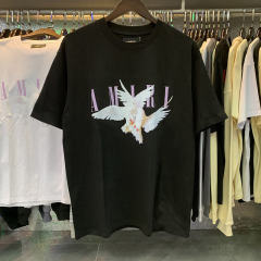 Dove of Peace Mauve Letter Print Tee 2 colors