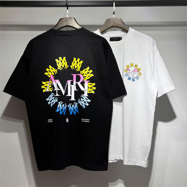 Amir* T-Shirt Black White