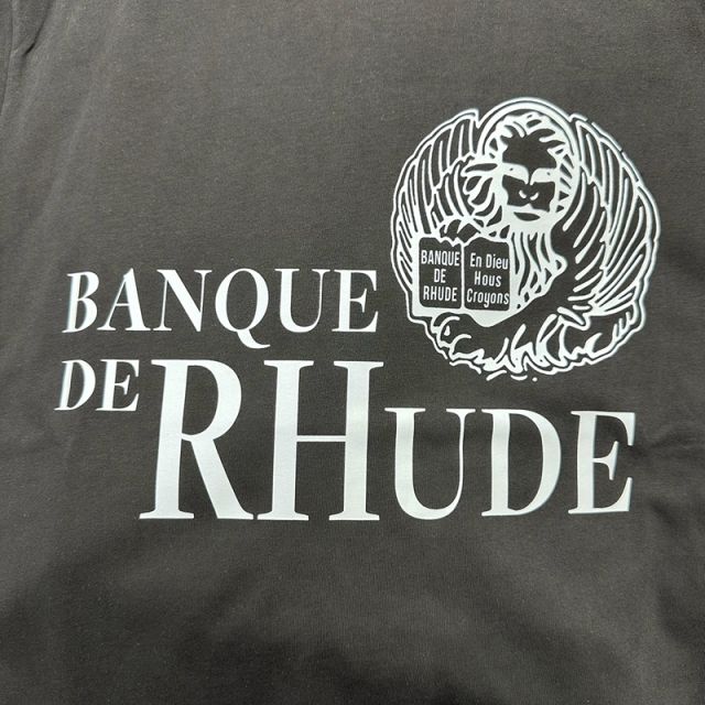 Rhude Egyptian Pharaoh T-Shirts (Black Beige White)