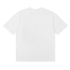 Chest monogrammed round neck Tee 2 colors