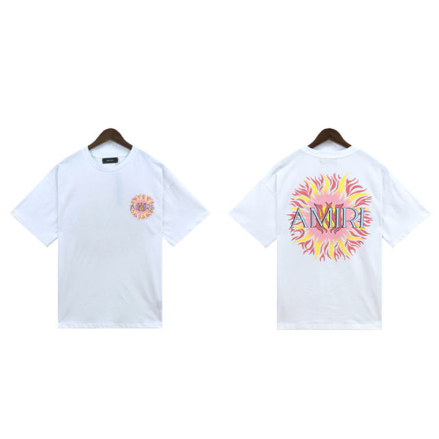 Sun T-Shirt Black White