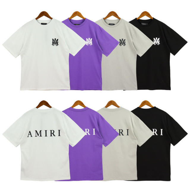 Amir* Classic Logo T-Shirt Black White