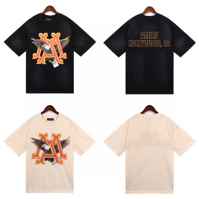 Wing Holywood Logo T-Shirt Black