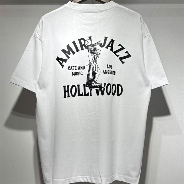 Amir* Classic T-Shirt Black White