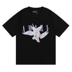 Dove of Peace Mauve Letter Print Tee 2 colors