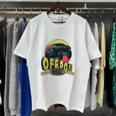 Rhude Vehicle T-Shirts (Black Beige White)