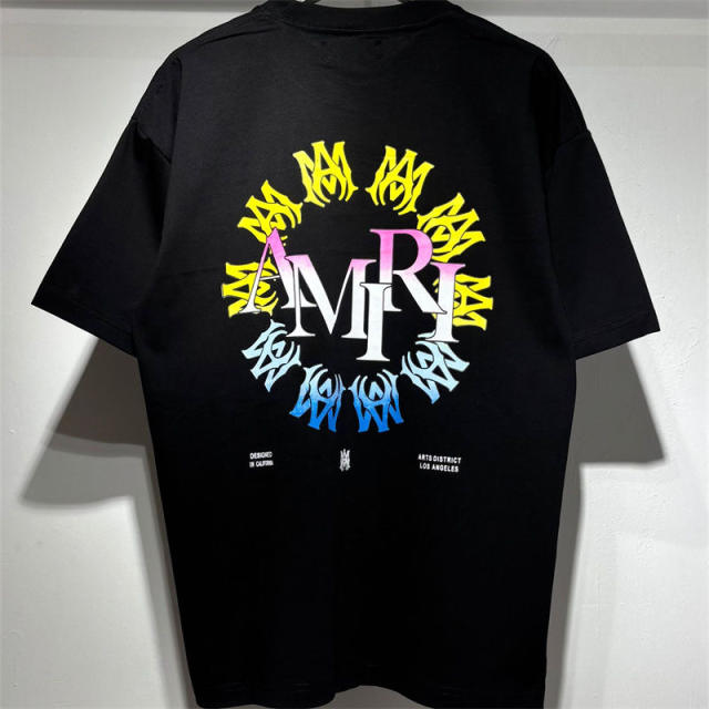 Amir* T-Shirt Black White