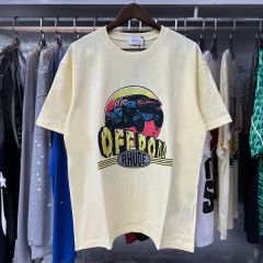 Rhude Vehicle T-Shirts (Black Beige White)