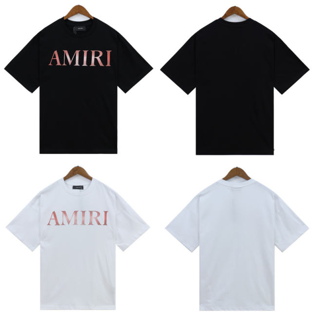 Red Fonts T-Shirt Black White