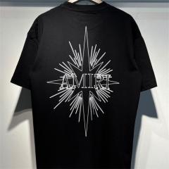 Amir* Blue Logo T-Shirt Black Beige