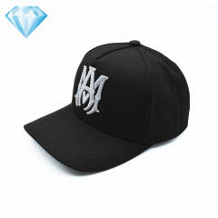 Amir* Hot Drill Embroidery Logo Duckbill Cap 4 colors