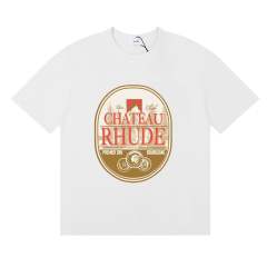 Rhude Premier Cru CHATEAU T-Shirts (Black Beige White)