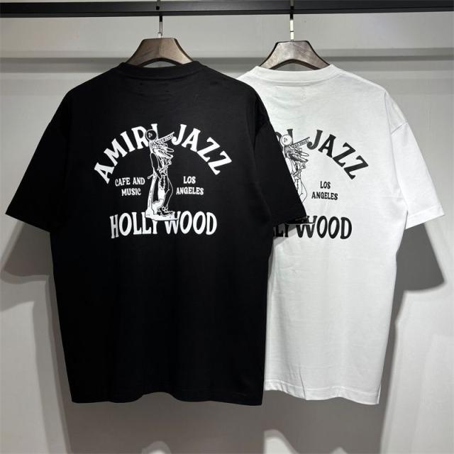 Amir* Classic T-Shirt Black White