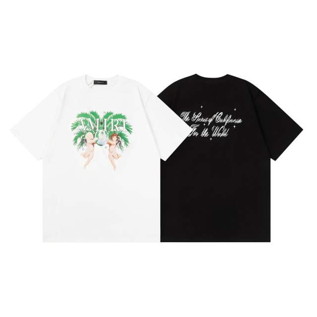 23SS Angels Ball T-Shirt Black White
