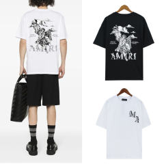 3D Fonts T-Shirt Black White