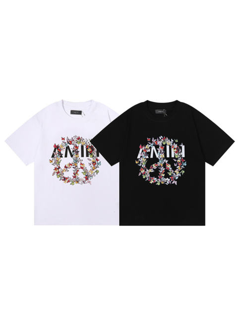 Butterfly CD Ring Pattern Tee 2 colors