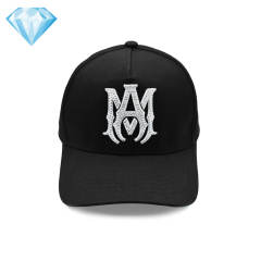 Amir* Hot Drill Embroidery Logo Duckbill Cap 4 colors