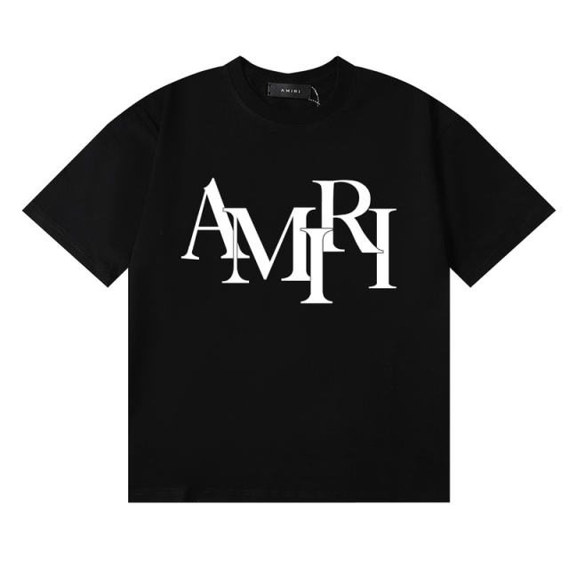 27880515 Colorblocked Letter Printed tee 2 colors