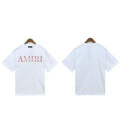 Red Fonts T-Shirt Black White