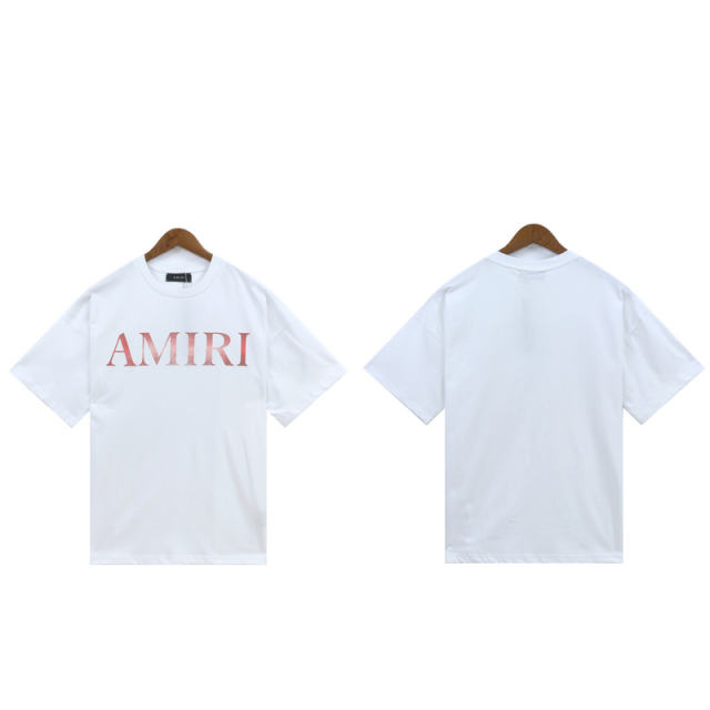 Red Fonts T-Shirt Black White