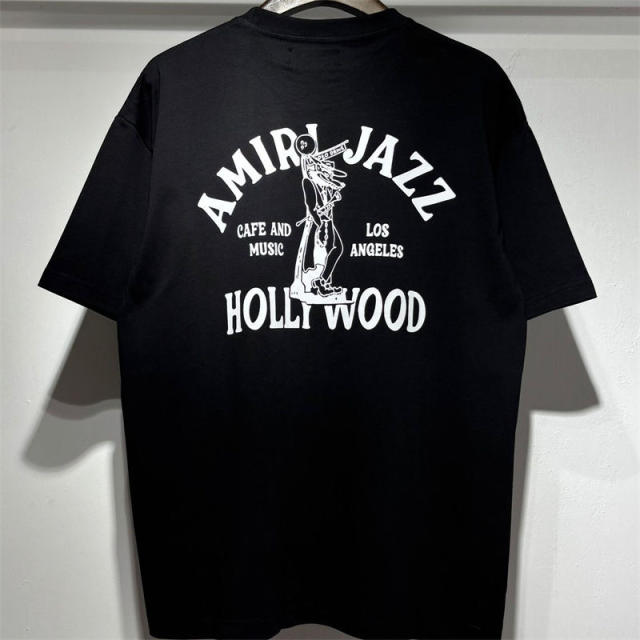Amir* Classic T-Shirt Black White