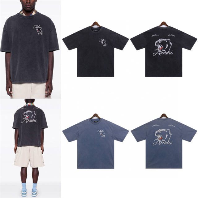 Lion Logo T-Shirt Black