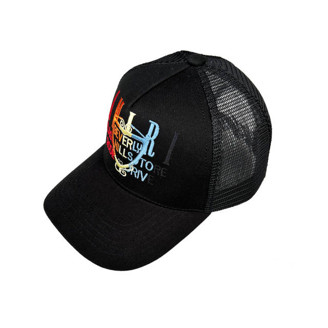 Amir* Colorful Embroidery Mesh Cap
