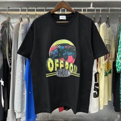 Rhude Vehicle T-Shirts (Black Beige White)