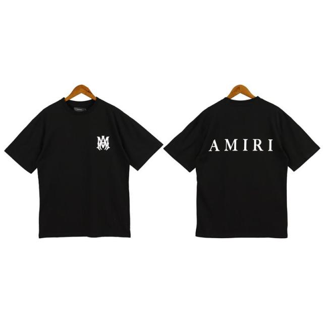Amir* Classic Logo T-Shirt Black White