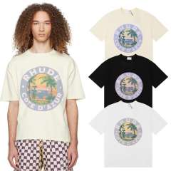 Rhude Lake Palm Scenery tee 3 Colors