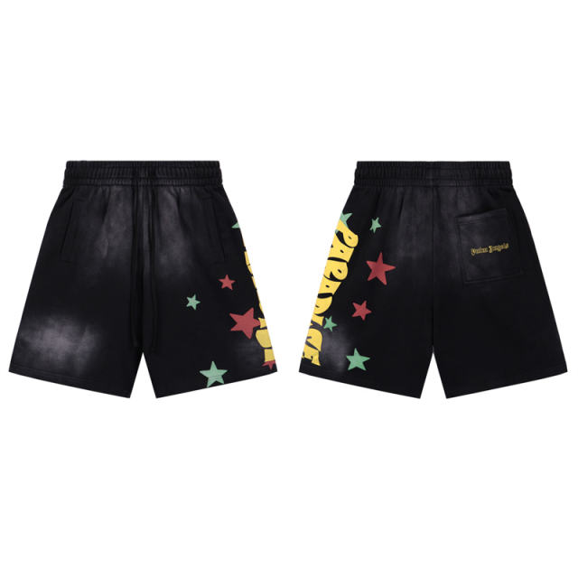 Star Paradise T-Shirt Black Yellow Red