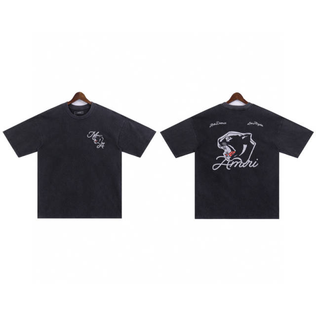 Lion Logo T-Shirt Black