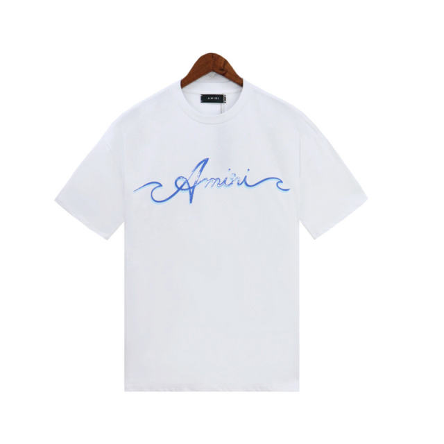 Flexible Blue Fonts T-Shirt Black White
