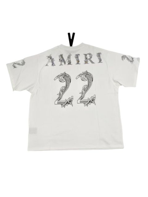 Vine Wrap Numeric Letter Print  Tee 3 colors