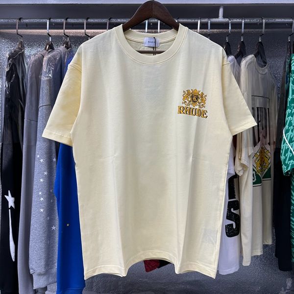 Rhude Rhude Cresta Cigar T-Shirts (Black Beige White)