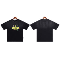 Star Paradise T-Shirt Black Yellow Red