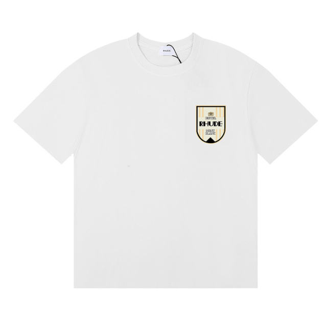 Rhude Mont Blanc T-Shirts (Black Beige White)