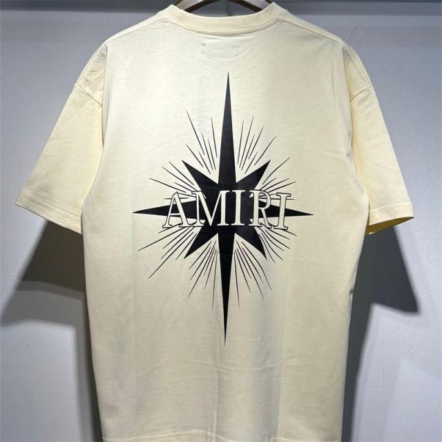 Amir* Blue Logo T-Shirt Black Beige
