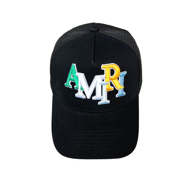 Amir* 3D Embroidered Logo Mesh Cap 6 colors