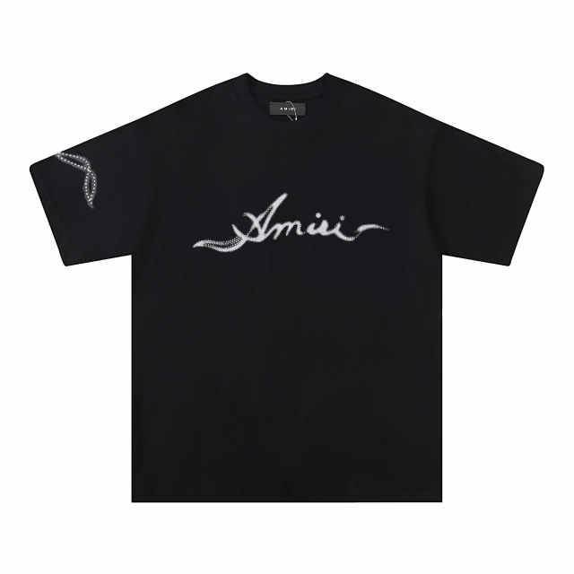 Lighted Cigarettes Monogrammed Diamond Tee