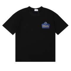 Rhude Cigar Cru T-Shirts (Black Beige White)