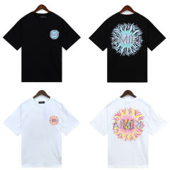 Sun T-Shirt Black White
