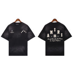 Leaves Logo T-Shirt Black Blue