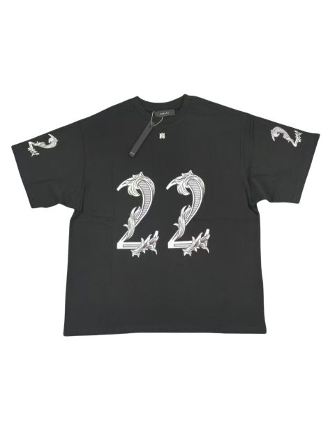 Vine Wrap Numeric Letter Print  Tee 3 colors