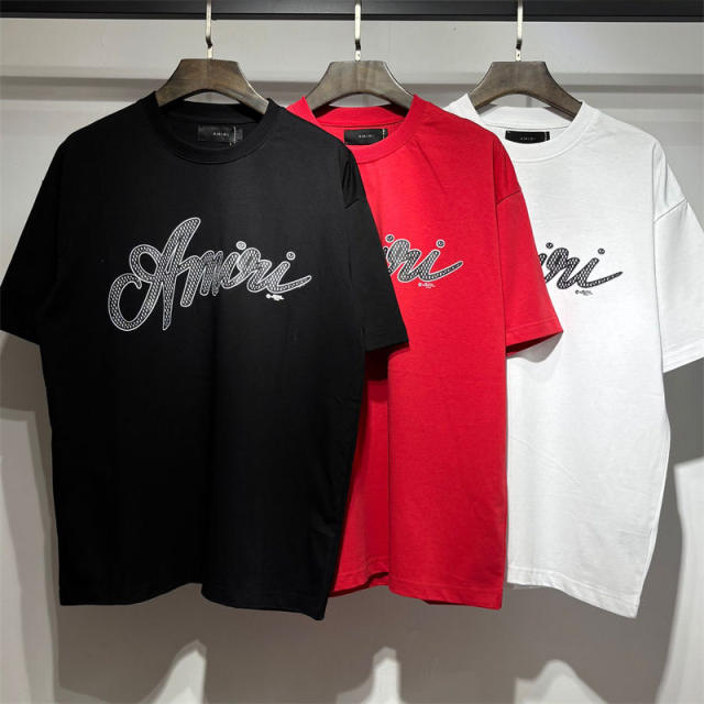 Amir* T-Shirt Black White Red