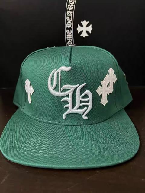 embroidered logo flat brim cap 4 colors