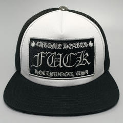 Embroidered logo flat brim cap 12 colors