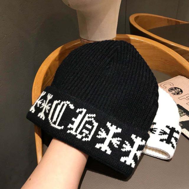 colorblocked patterned knit beanie 5 colors